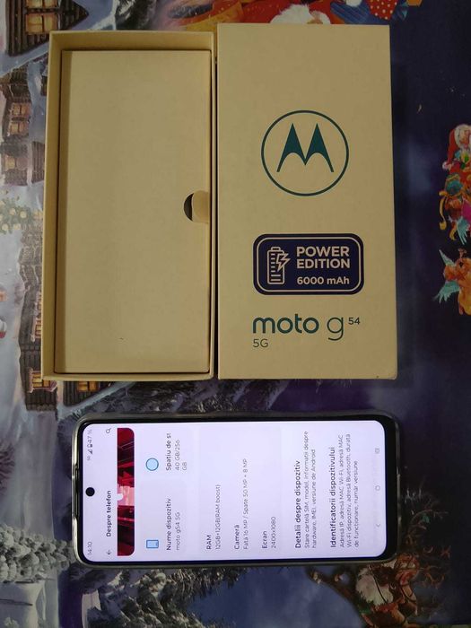 Real moto g54 power edition 256gb/12+12gb RAM in garantie