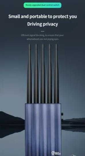 M6S GSM GPS Тапа Навигация Заглушител на Шпионска Техника Лична Защита