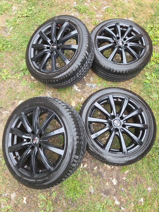 Гуми с джанти 18 цола,5х112,66.1 с втулки за 57.1