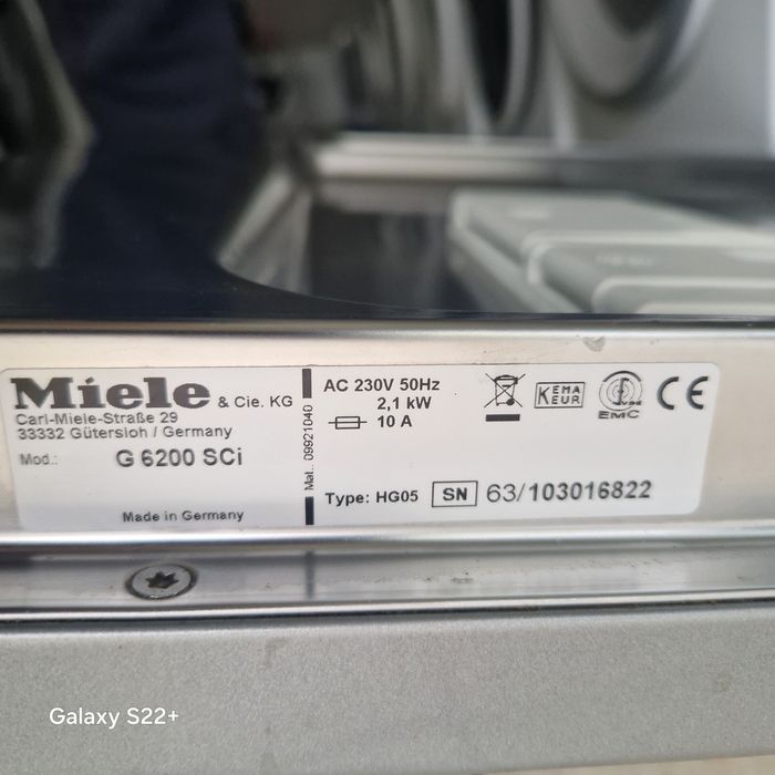Съдомиялна 60см за вграждане MIELE G6200sci