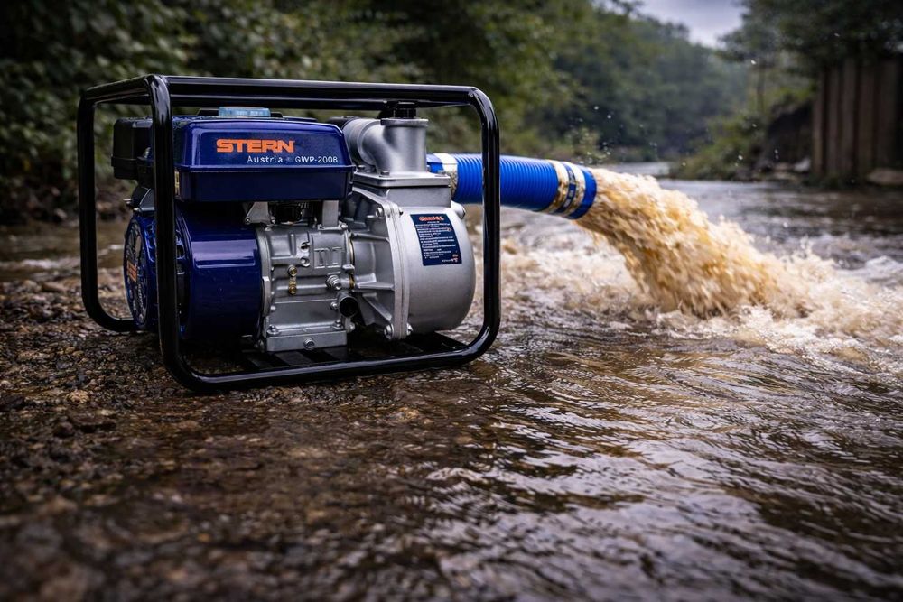 Pompa irigatii 2 toli 5.5CP benzina Stern GWP-200B