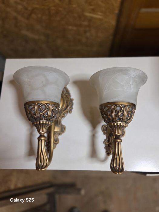 Люстра 6 рожковая + бра 2 шт.