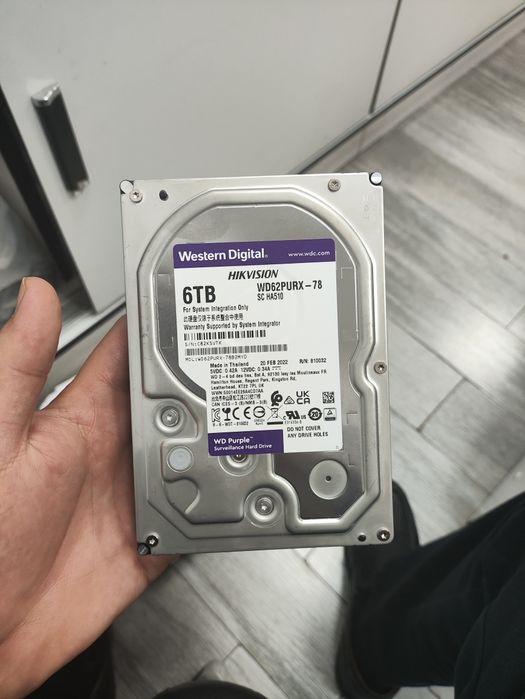 Wd Purple original 6tb