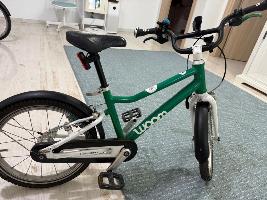 Bicicleta woom 3 verde