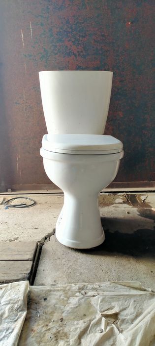 Унитаз для строителей без крышки