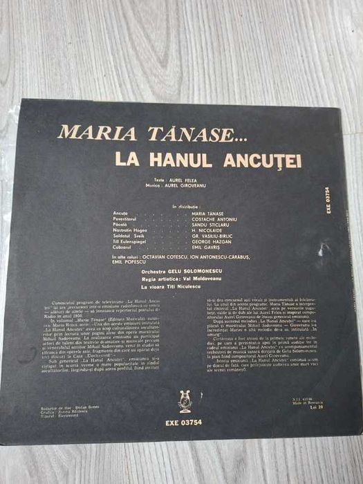 La Hanul Ancutei