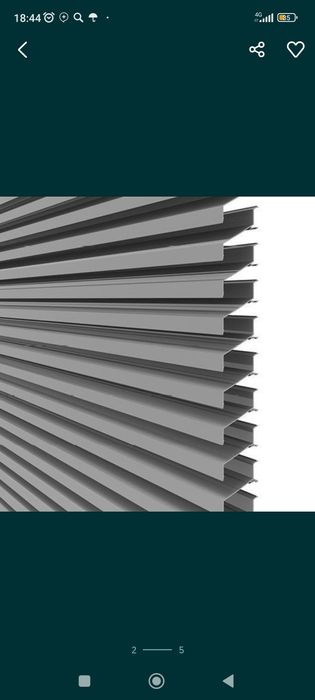 Заборы жалюзи из металла за м² 400.000 решётки вороты перилы.