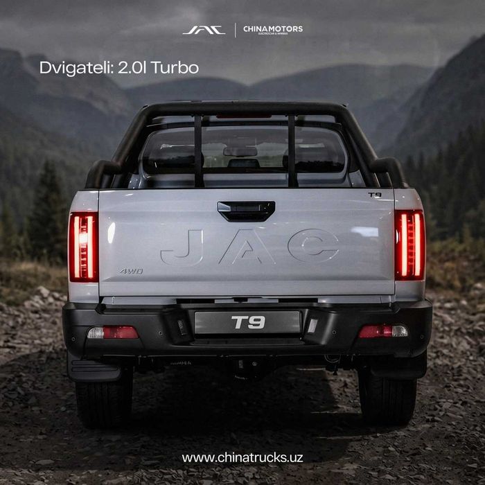 jac T9 pick up yo'l tanlamas