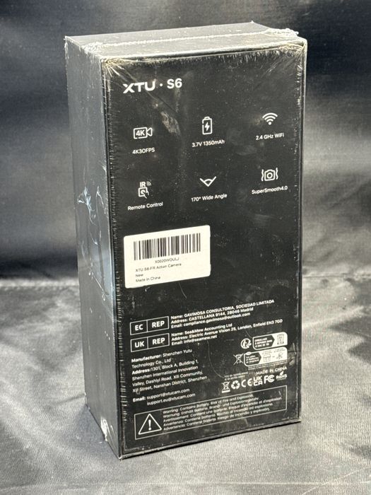 XTU S6 4K Action Camera / Sigilata