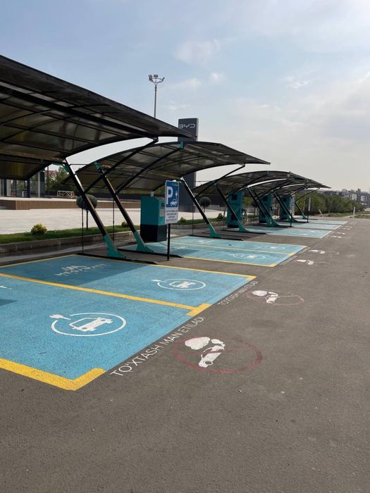 Дорожная разметка.Yol’ belgilash.Холодный пластик все виды