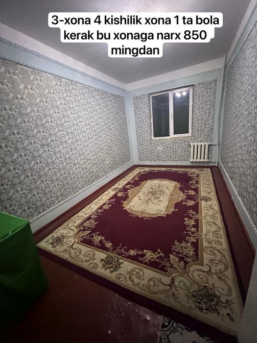 Chilonzor metro kvartira arenda, bollarga sherlikka kvartira arenda