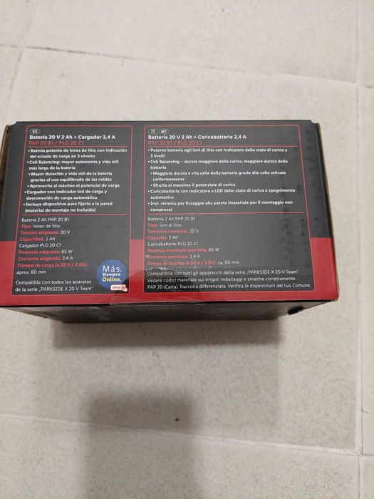 Батерия Parkside 20V