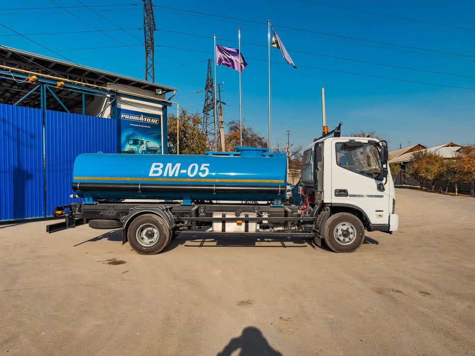 Водовоз 5 м³ FOTON AUMARK S с цистерной для технической воды с насосом