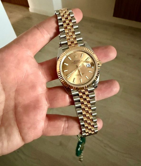 Rolex Datejust Act 2025 Aur Otel 41mm Jubilee Automatic