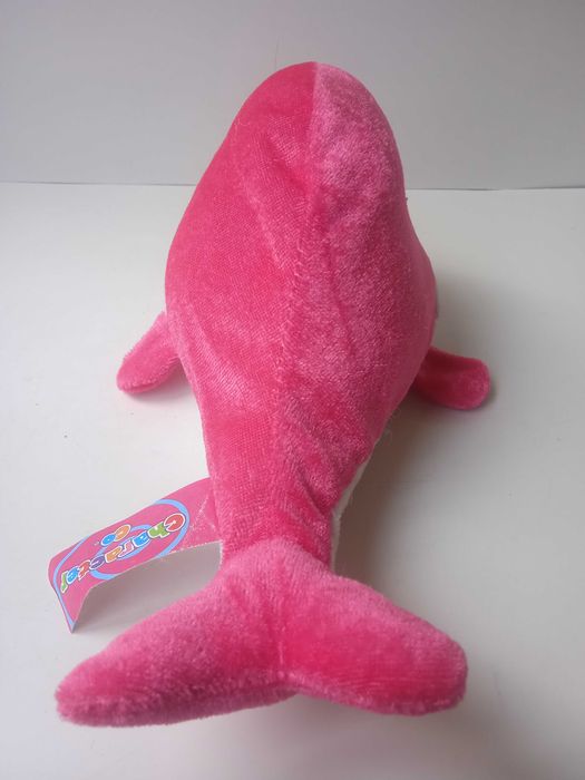 Character Co оригинална плюшена играчка розова рибка