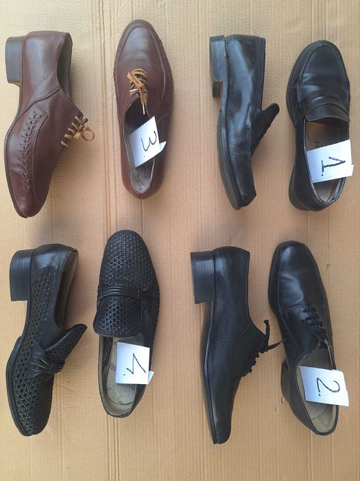 Pantofi barbati piele Retro