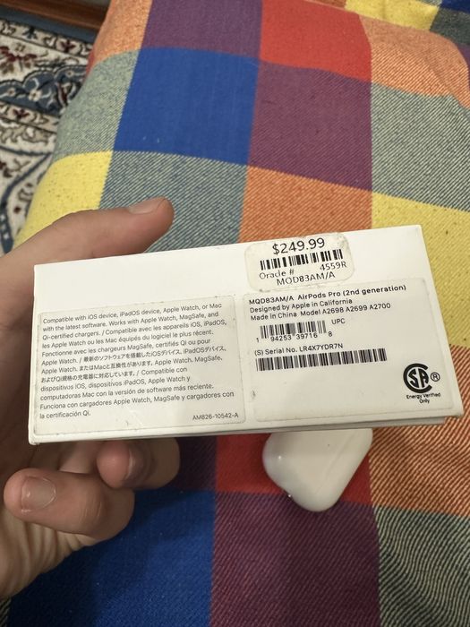 Продам Airpods pro 2 оригинальные