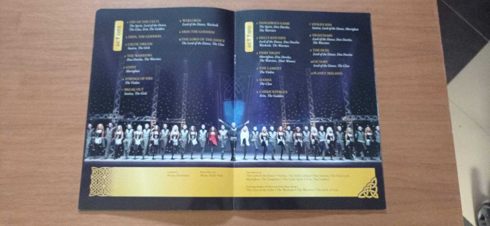 Lord of the Dance - Рекламно Списание с плакат на групата 60/40см