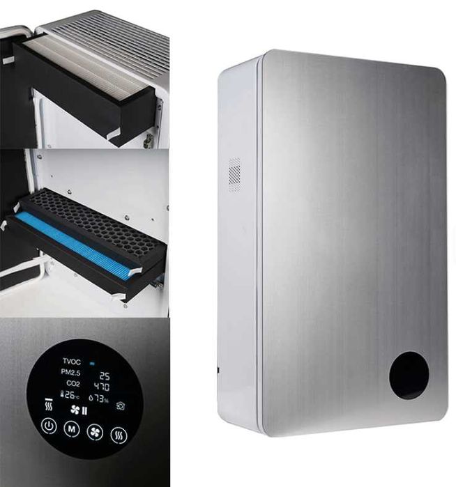 Бризер Welkin Ecobreeze — Приточная вентиляция  Чистый воздух без пыли