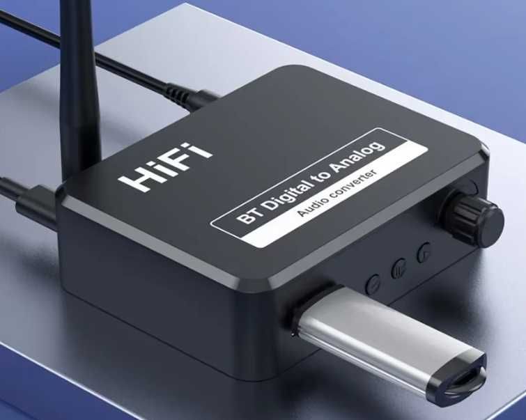 DAC Bluetooth 5.1 Аудио приемник Цифрово-аналогов преобразувател