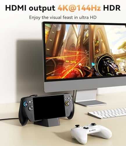 Нова станция Док за ROG Xbox Ally X 5 в 1 HDMI 2.1 4K*144Hz LAN 1Gbps 100W PD