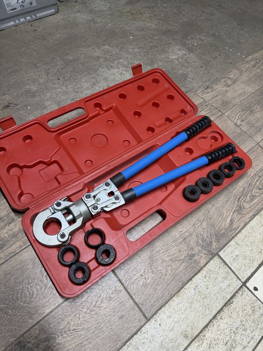 Trusă profesională sertizat țevi PEX/Cupru - Profile TH și V 9 seturi