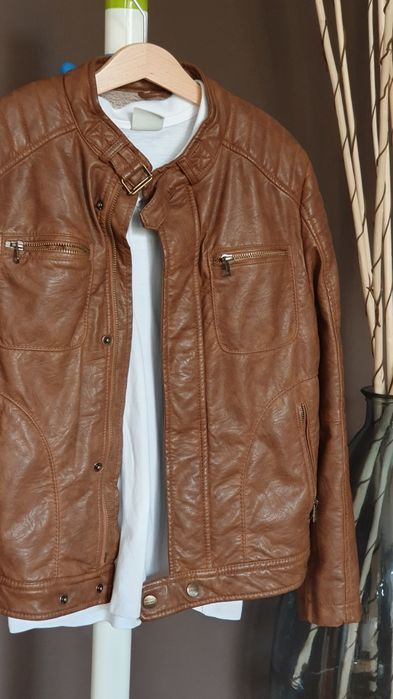 Кожено яке ZARA за момче