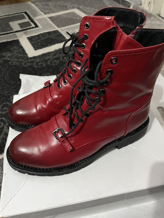 Женские ботинки зимние Натуральная кожа