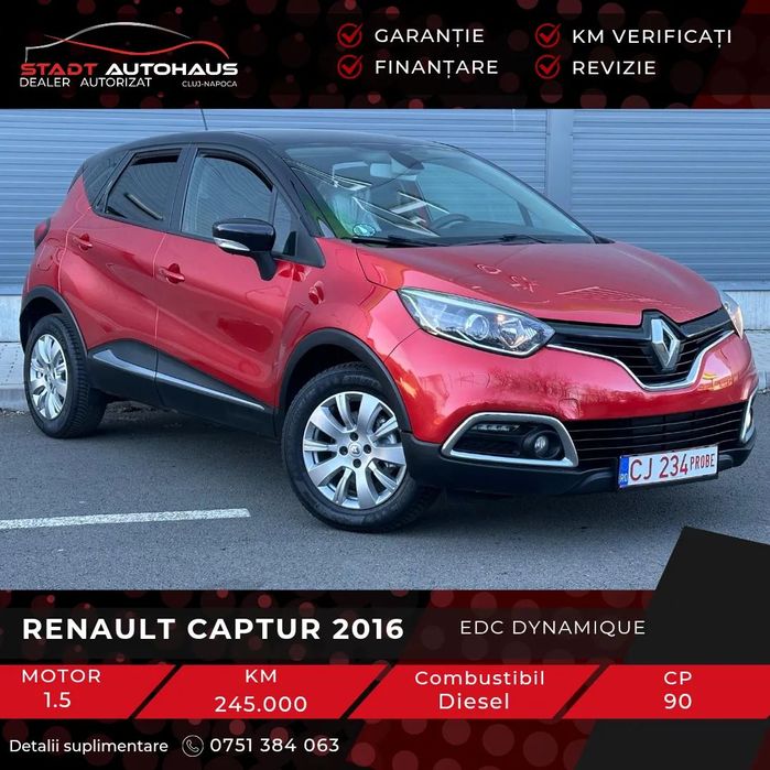 Renault Captur GARANTIE 12 luni Automata Service la zi