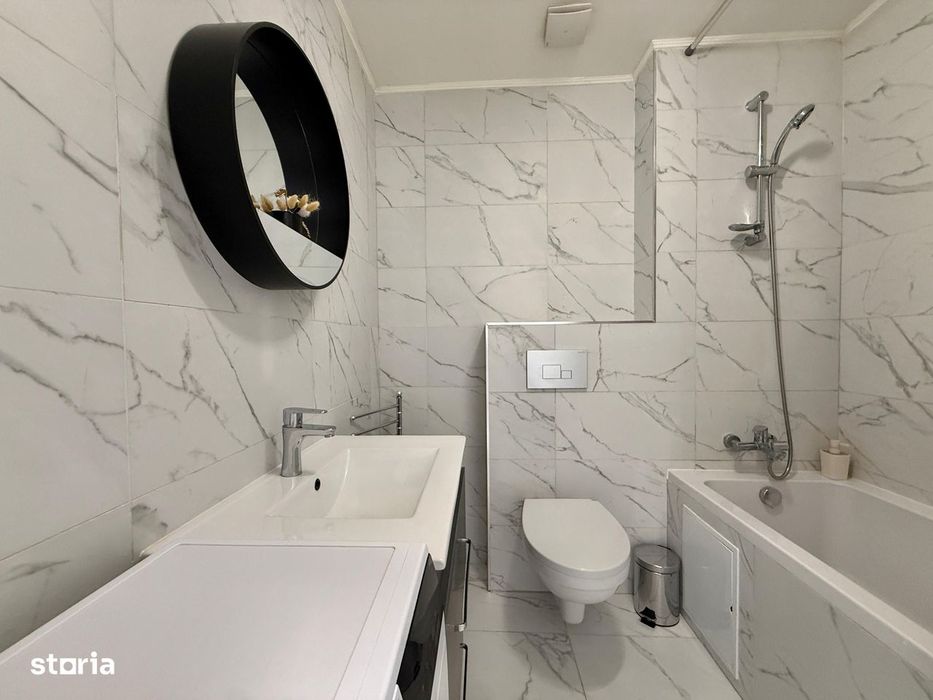 COSMOPOLIS - Apartament Tip studio cu 49 mp gradina,complet mobilat