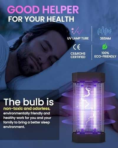 Нови 2 броя BrightArk 13in UV Заместващи крушки за Електрически Инсект Убиец