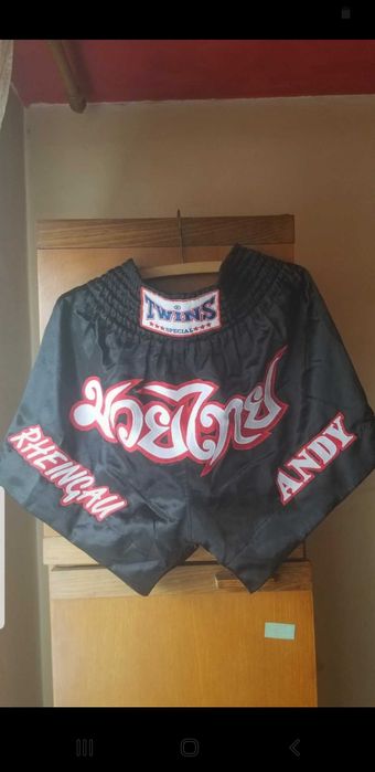 Pantaloni kickboxing Muay thai Twins originali marime XXL