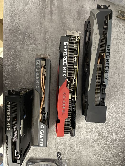 Продам игровые видеокарты Nvidia RTX