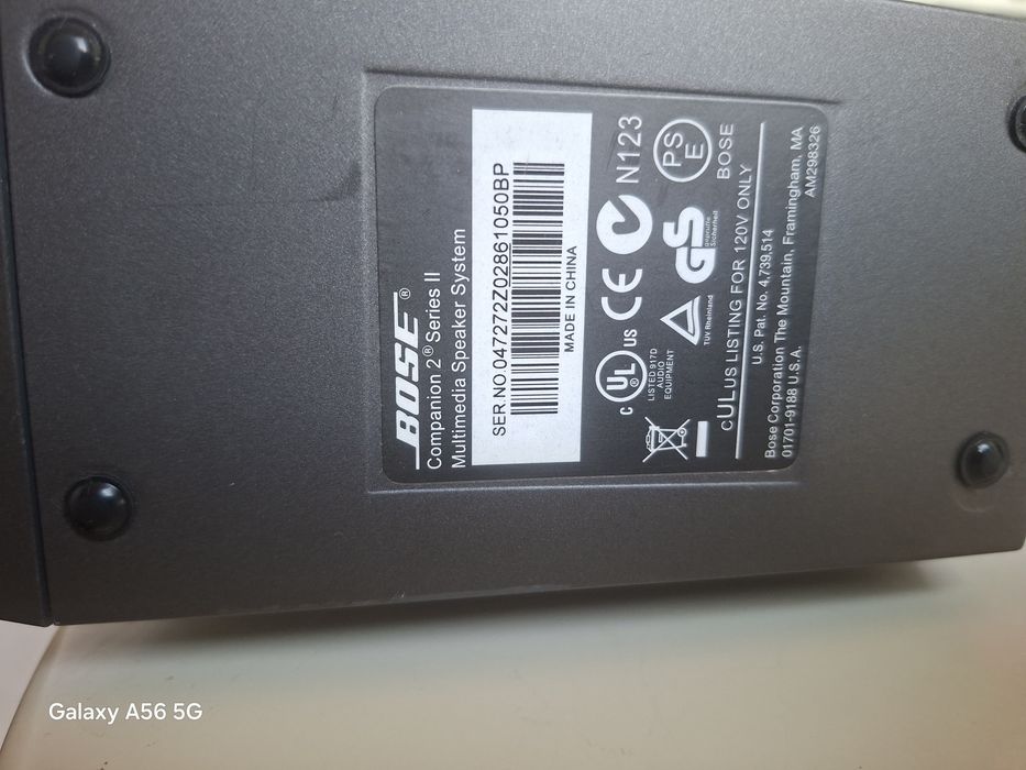 Vand boxe pc bose