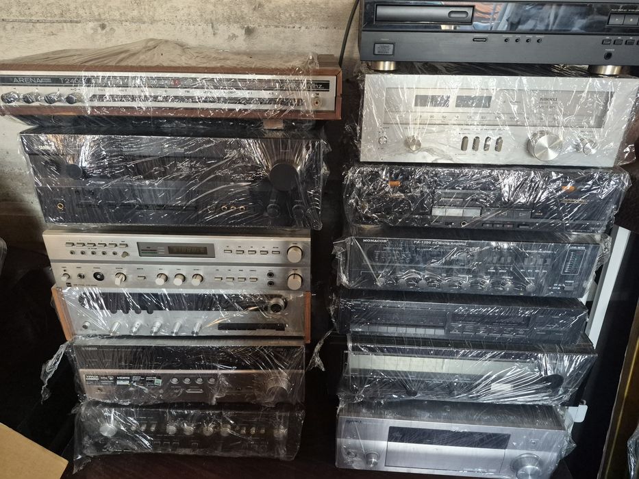 Vând Amplificatoare- Deck'uri- Tunnere- Pick-up-Radio