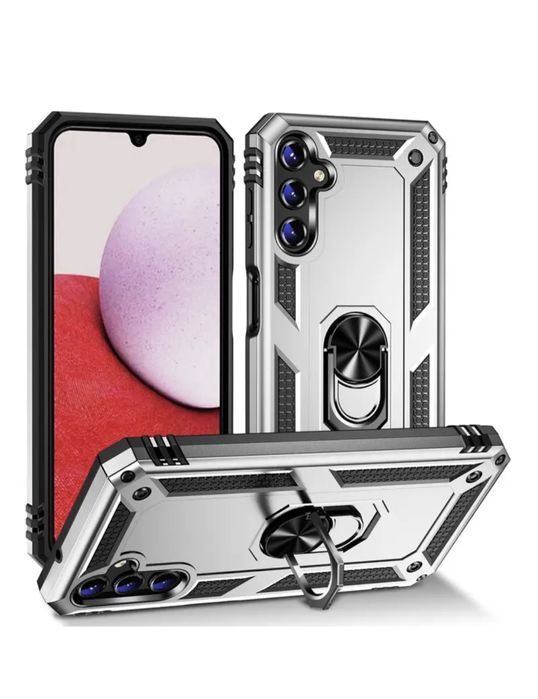 Samsung S22/S23/S24/S25/PLUS/ULTRA - Husa Strong Case Metalic Ring