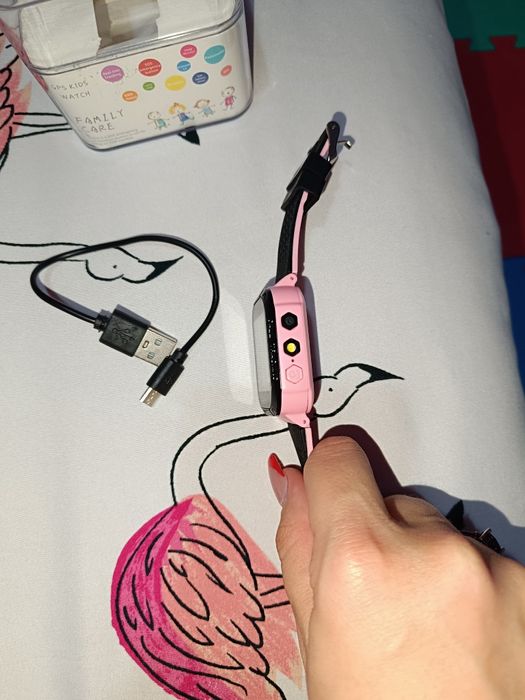 Smartwatch copii Morefit roz