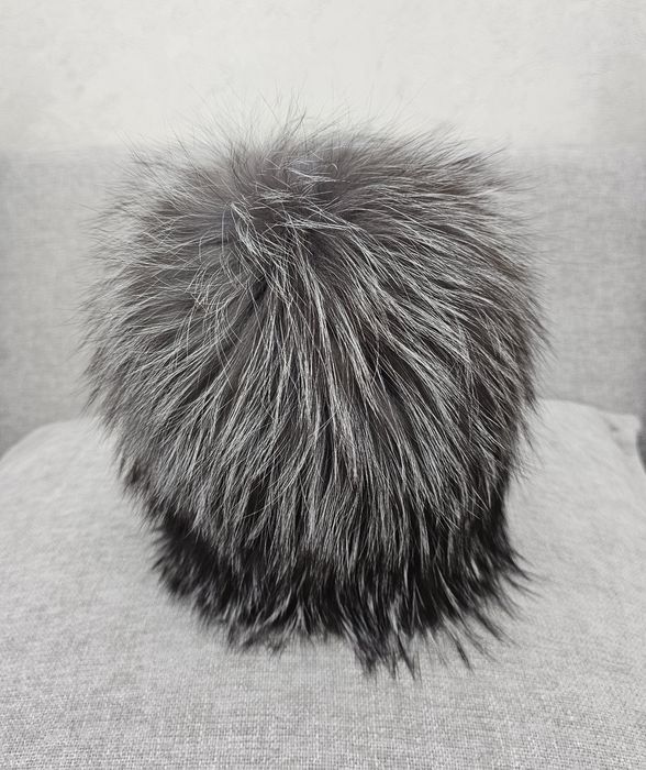 Роскошная шапка из чернобурки