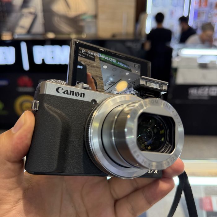 Canon G7X mark iii silver