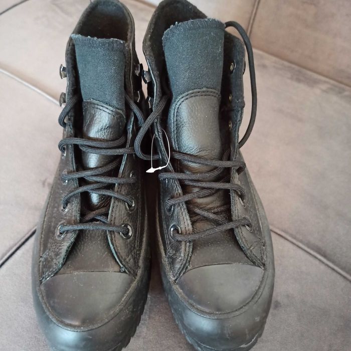 Converse- зимни кецове, ест. кожа