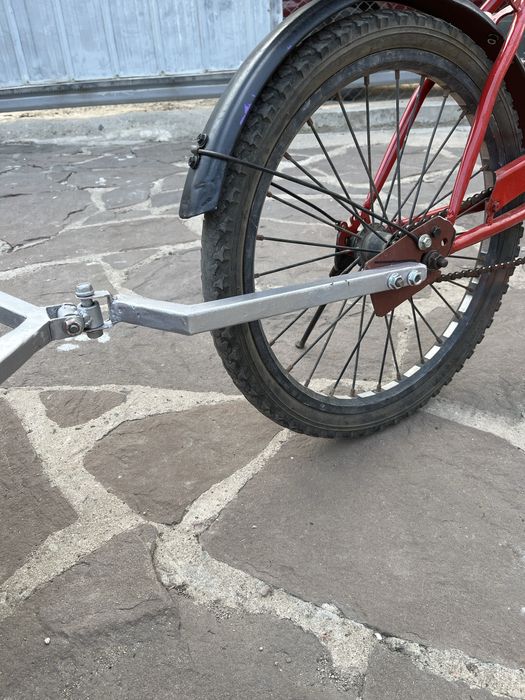 Велоприцеп для велосипеда