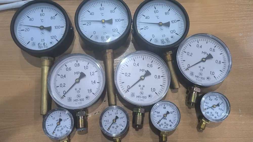 Манометры, термометры
