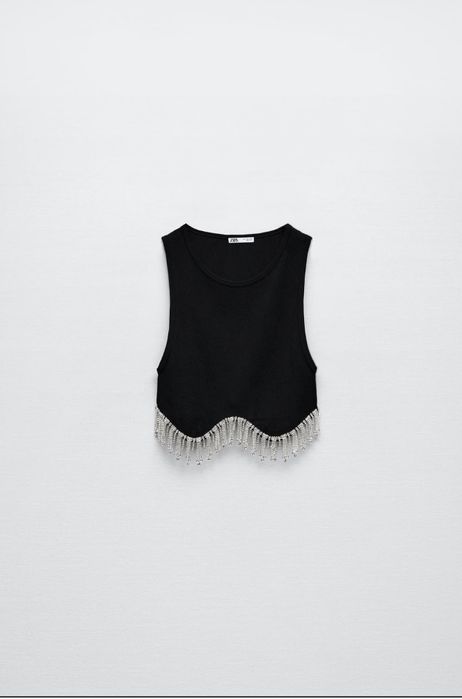 Топ с ресни Zara