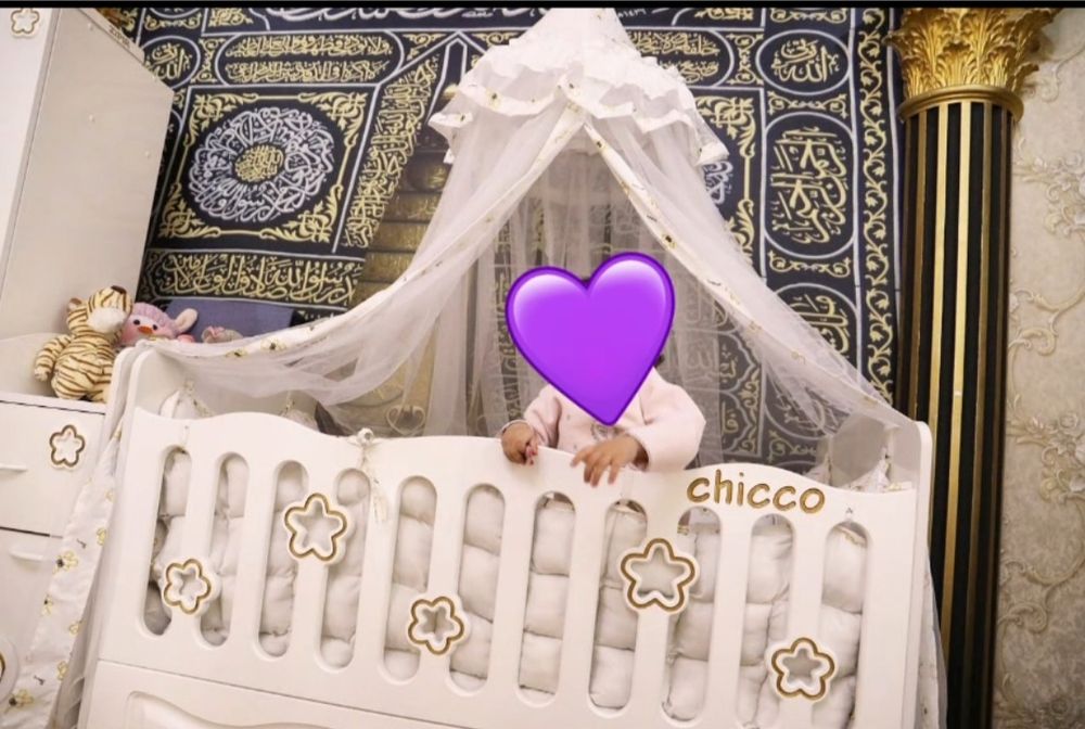 Детский шкаф и кровать