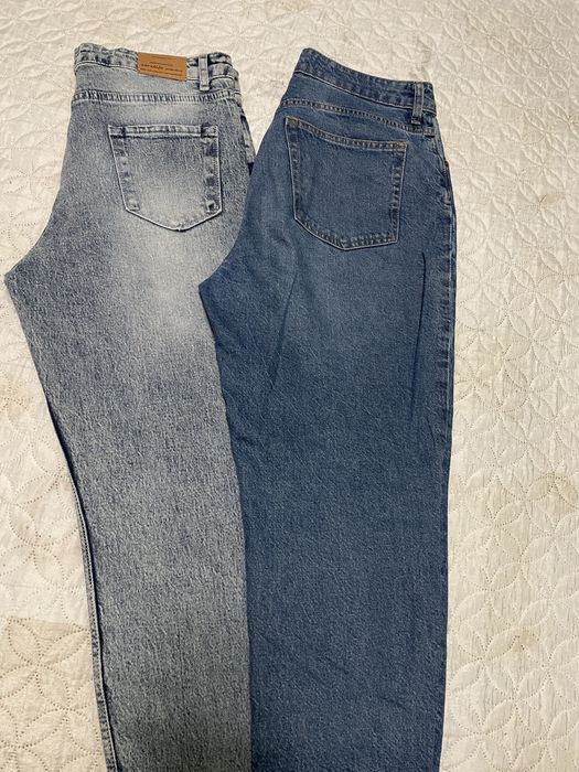 Дамски памучни дънки