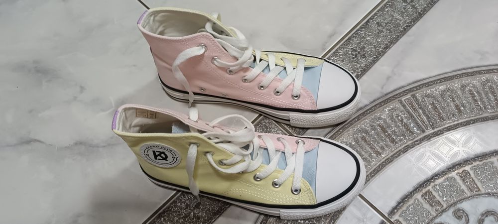 Кеды детские разноцветные