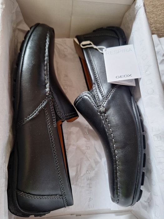 Мъжки кожени мокасини Geox