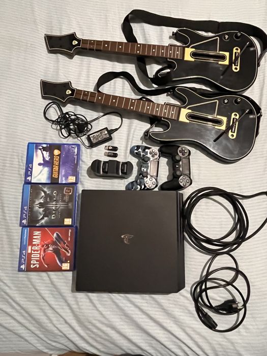 Set Ps4 pro 1Tb.