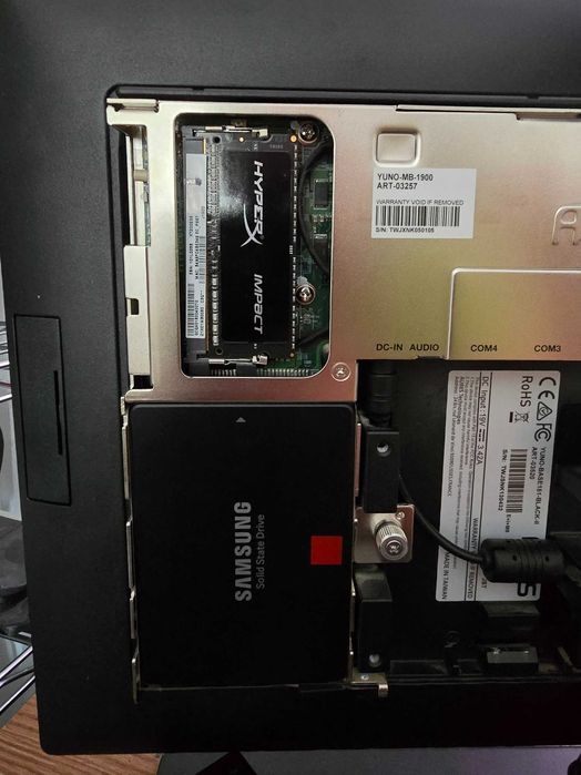 Sistem POS All-in-one Aures Yuno 15" cu procesor Intel Bay Trail J1900