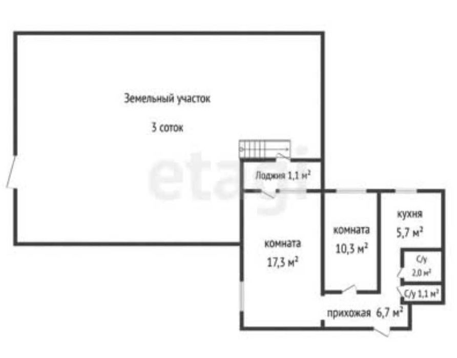 Продажа 2-комнатной квартиры